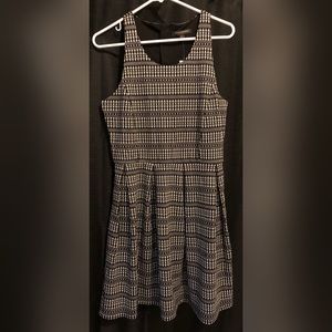 Banana Republic Black and White Dress